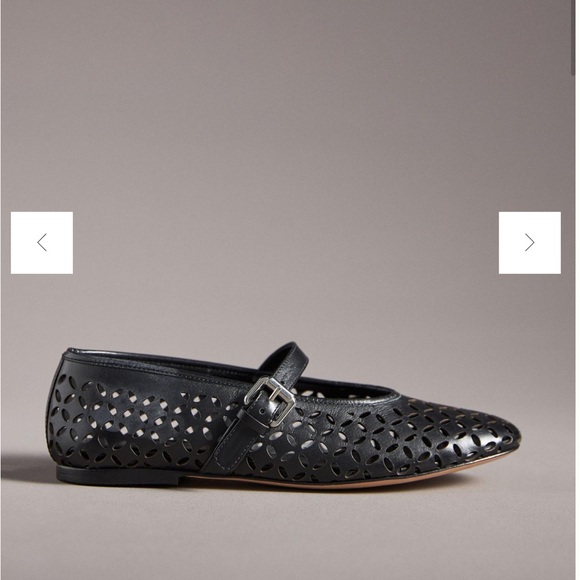 By Anthropologie Floral Cutout Flats - Picture 7 of 7